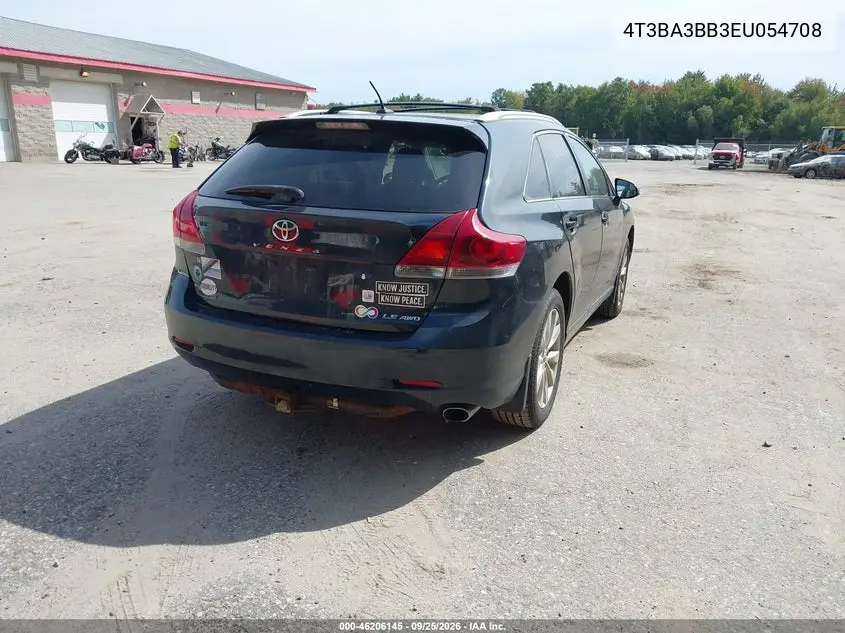 2014 TOYOTA VENZA VIN 4T3BA3BB3EU054708 — фото 4