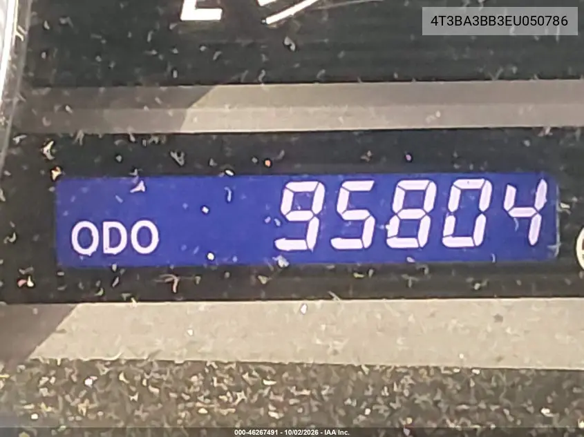 2014 TOYOTA VENZA VIN 4T3BA3BB3EU050786 — фото 15