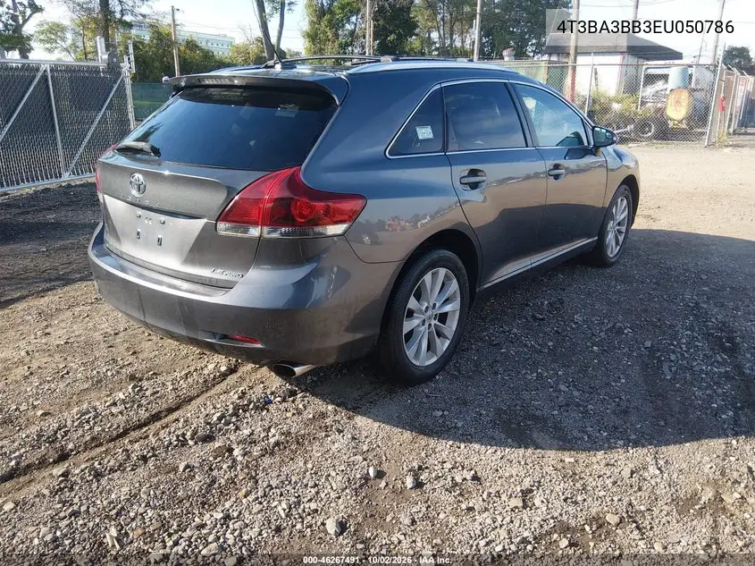 2014 TOYOTA VENZA VIN 4T3BA3BB3EU050786 — фото 4