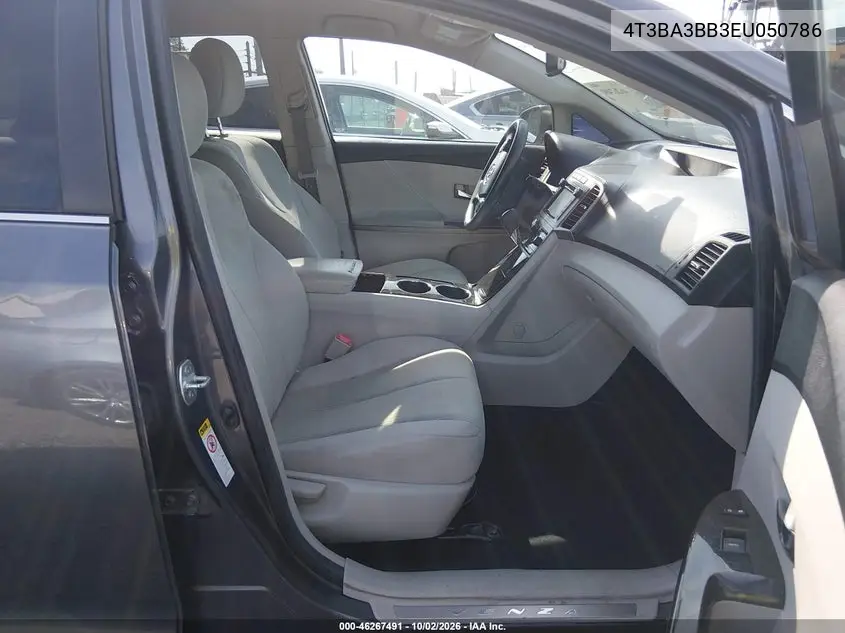 2014 TOYOTA VENZA VIN 4T3BA3BB3EU050786 — фото 5