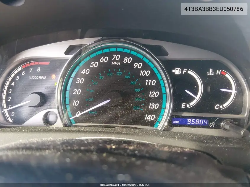 2014 TOYOTA VENZA VIN 4T3BA3BB3EU050786 — фото 7