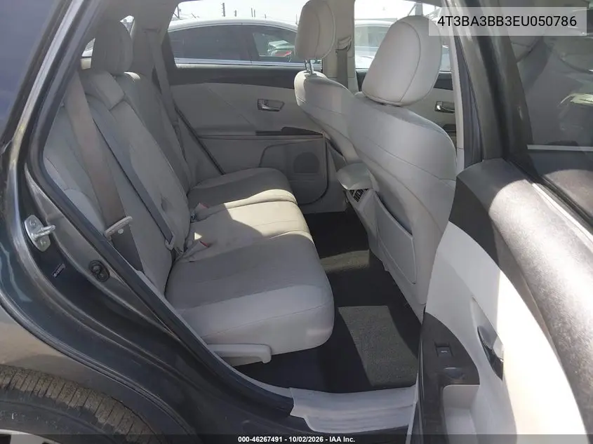 2014 TOYOTA VENZA VIN 4T3BA3BB3EU050786 — фото 8