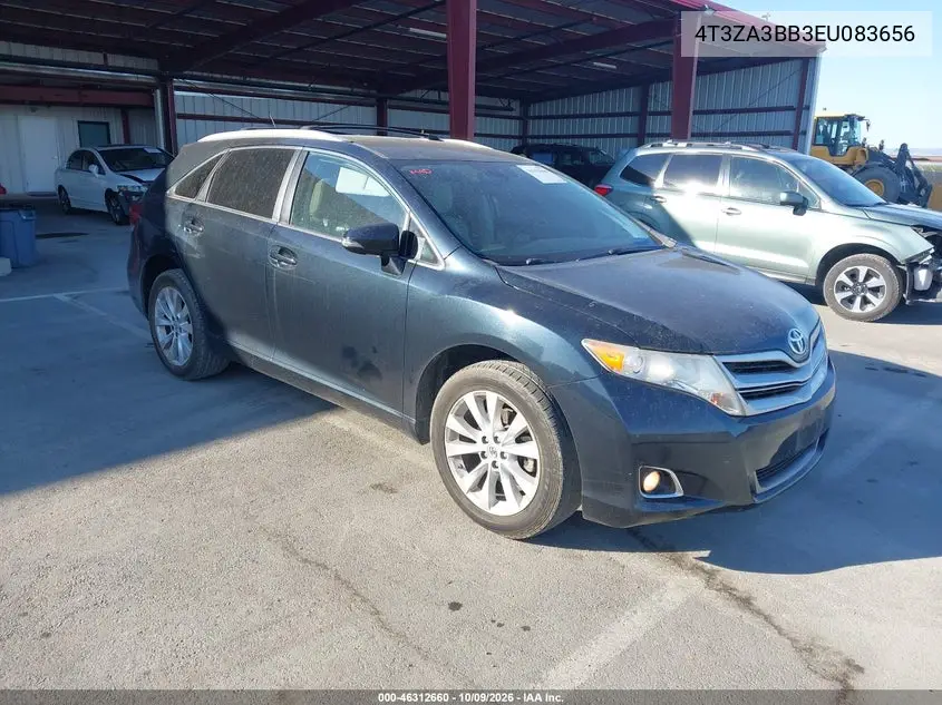 TOYOTA VENZA 2014, VIN 4T3ZA3BB3EU083656