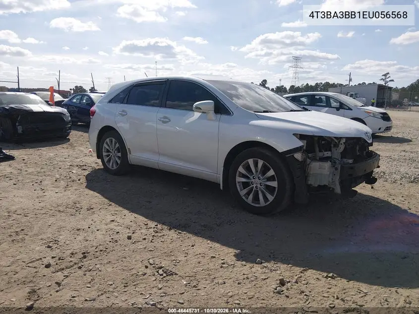TOYOTA VENZA 2014, VIN 4T3BA3BB1EU056568