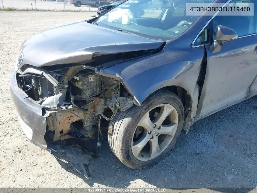 2015 TOYOTA VENZA VIN 4T3BK3BB3FU119460 — фото 12