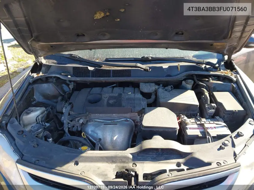 2015 TOYOTA VENZA VIN 4T3BA3BB3FU071560 — фото 10