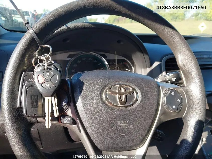 2015 TOYOTA VENZA VIN 4T3BA3BB3FU071560 — фото 11