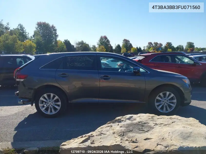 2015 TOYOTA VENZA VIN 4T3BA3BB3FU071560 — фото 14
