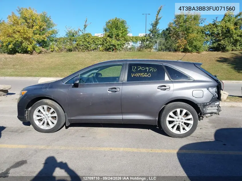 2015 TOYOTA VENZA VIN 4T3BA3BB3FU071560 — фото 15