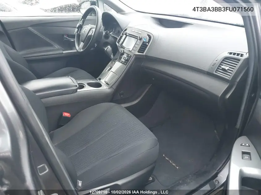 2015 TOYOTA VENZA VIN 4T3BA3BB3FU071560 — фото 5