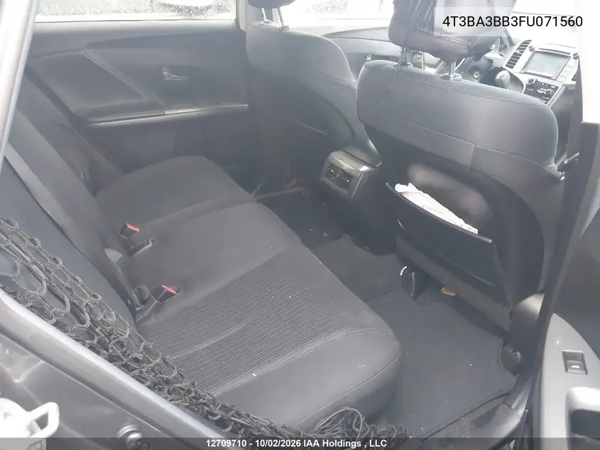 2015 TOYOTA VENZA VIN 4T3BA3BB3FU071560 — фото 8