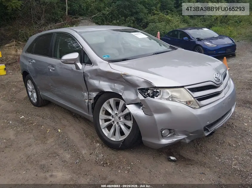 TOYOTA VENZA 2015, VIN 4T3BA3BB9FU065293