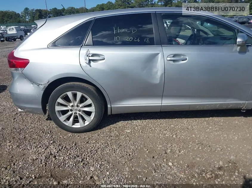 2015 TOYOTA VENZA VIN 4T3BA3BB8FU070730 — фото 6