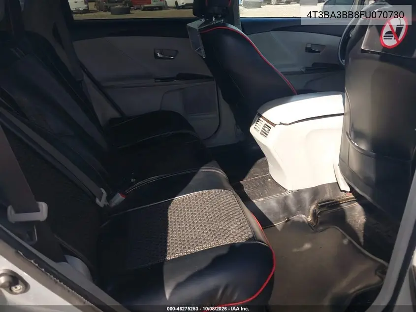2015 TOYOTA VENZA VIN 4T3BA3BB8FU070730 — фото 8