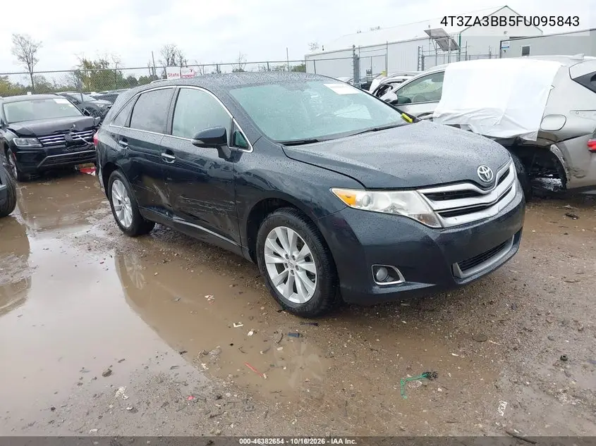 TOYOTA VENZA 2015, VIN 4T3ZA3BB5FU095843