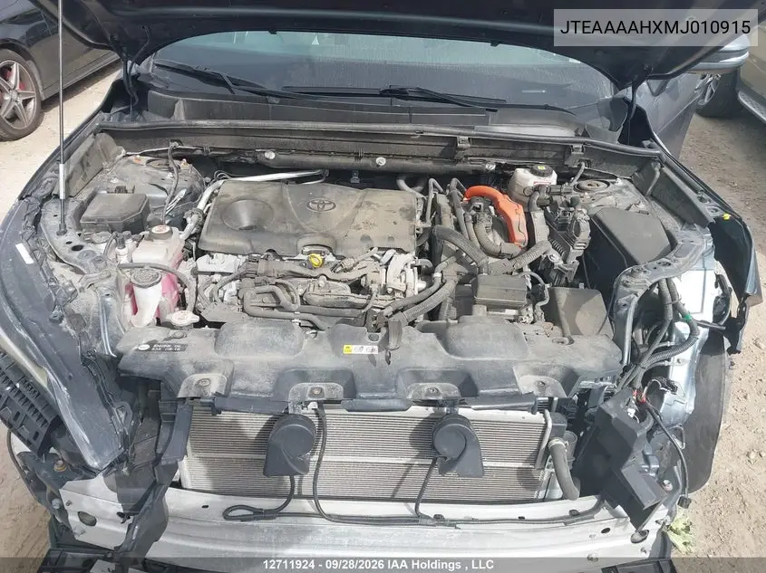 2021 TOYOTA VENZA VIN JTEAAAAHXMJ010915 — фото 10