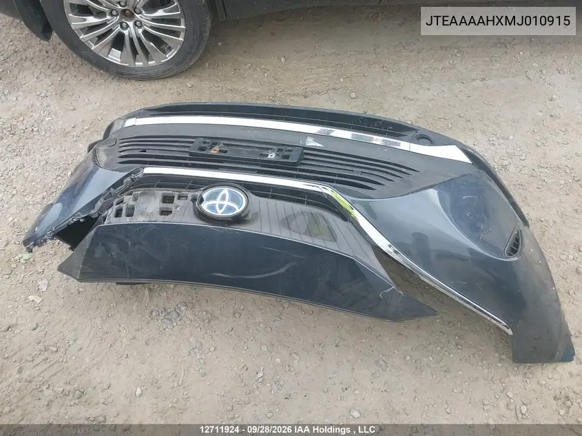 2021 TOYOTA VENZA VIN JTEAAAAHXMJ010915 — фото 11