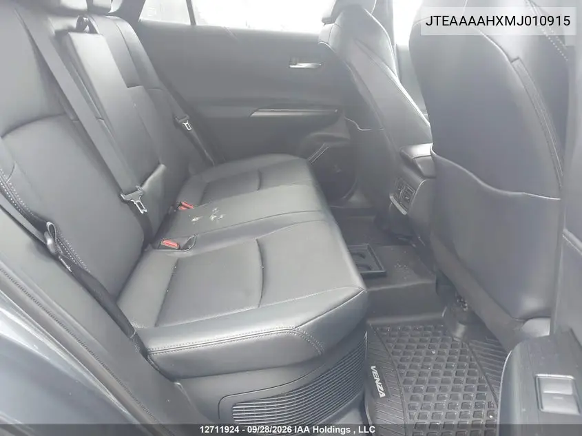 2021 TOYOTA VENZA VIN JTEAAAAHXMJ010915 — фото 8