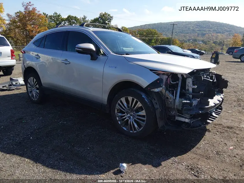 TOYOTA VENZA 2021, VIN JTEAAAAH9MJ009772