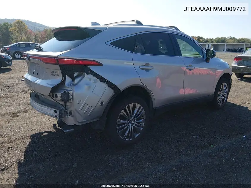 2021 TOYOTA VENZA VIN JTEAAAAH9MJ009772 — фото 4