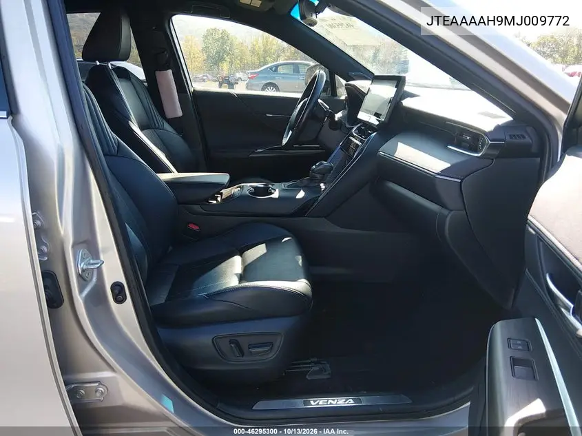 2021 TOYOTA VENZA VIN JTEAAAAH9MJ009772 — фото 5