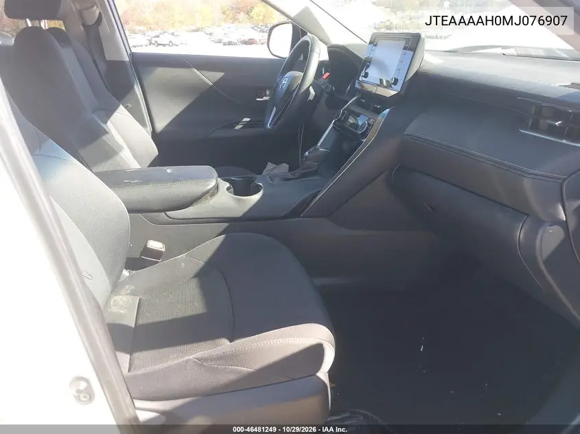 TOYOTA VENZA 2021, VIN JTEAAAAH0MJ076907