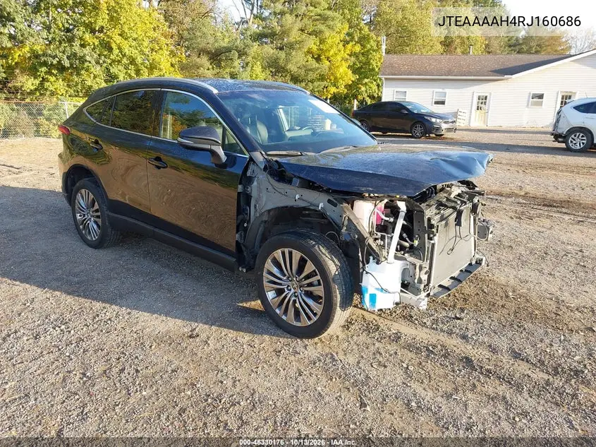 TOYOTA VENZA 2024, VIN JTEAAAAH4RJ160686
