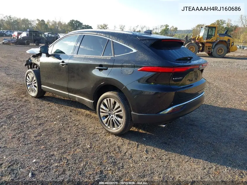 2024 TOYOTA VENZA VIN JTEAAAAH4RJ160686 — фото 3