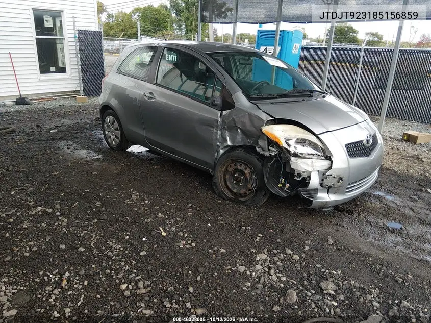 TOYOTA YARIS 2008, VIN JTDJT923185156859
