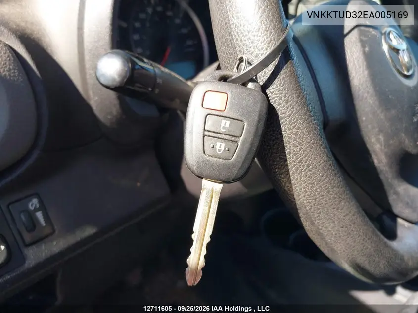 2014 TOYOTA YARIS VIN VNKKTUD32EA005169 — фото 11
