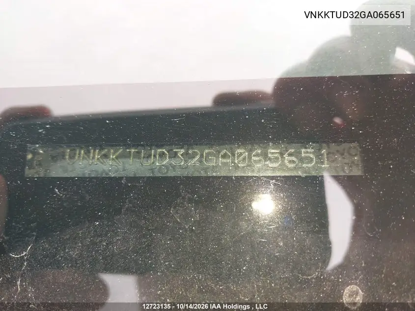 2016 TOYOTA YARIS VIN VNKKTUD32GA065651 — фото 20