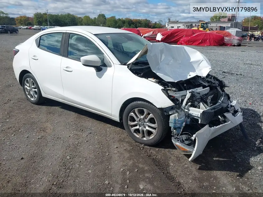TOYOTA YARIS 2017, VIN 3MYDLBYVXHY179896