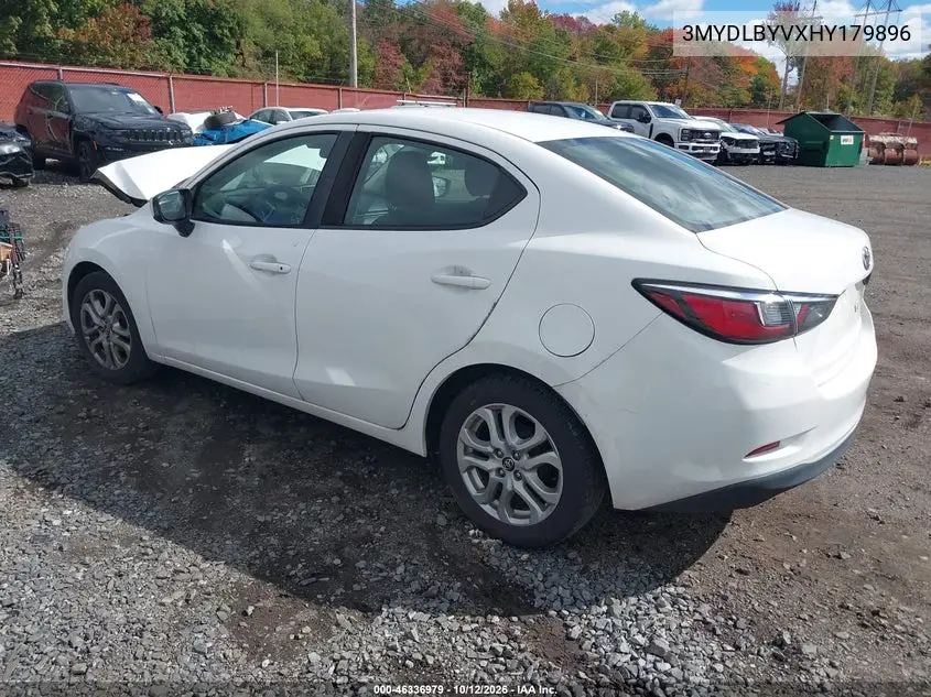 2017 TOYOTA YARIS VIN 3MYDLBYVXHY179896 — фото 3