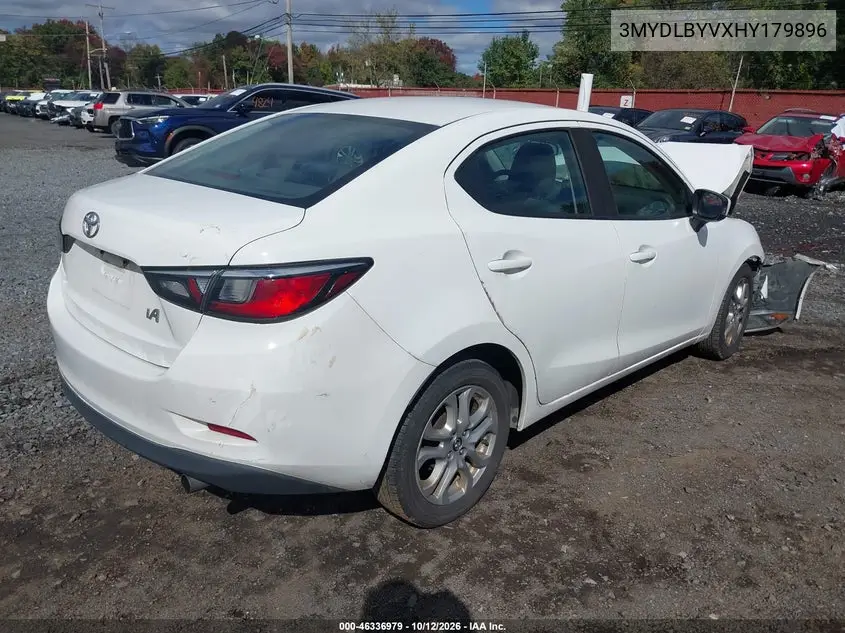 2017 TOYOTA YARIS VIN 3MYDLBYVXHY179896 — фото 4