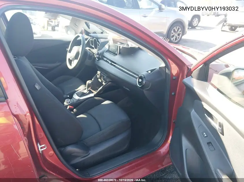 2017 TOYOTA YARIS VIN 3MYDLBYV0HY193032 — фото 5