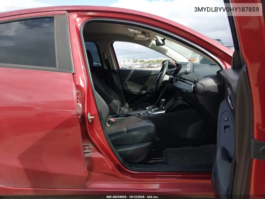 2017 TOYOTA YARIS VIN 3MYDLBYV0HY187859 — фото 5