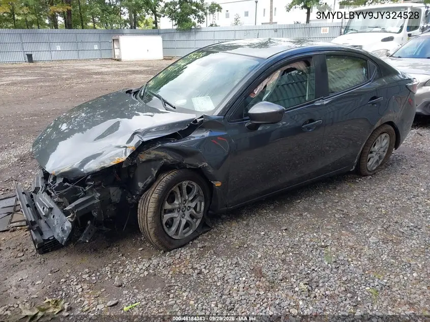 2018 TOYOTA YARIS VIN 3MYDLBYV9JY324528 — фото 2