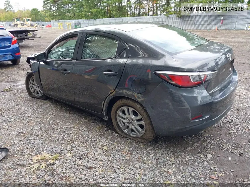 2018 TOYOTA YARIS VIN 3MYDLBYV9JY324528 — фото 3