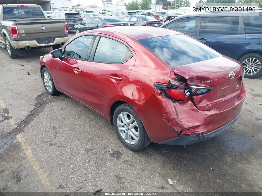 2018 TOYOTA YARIS VIN 3MYDLBYV6JY301496 — фото 3