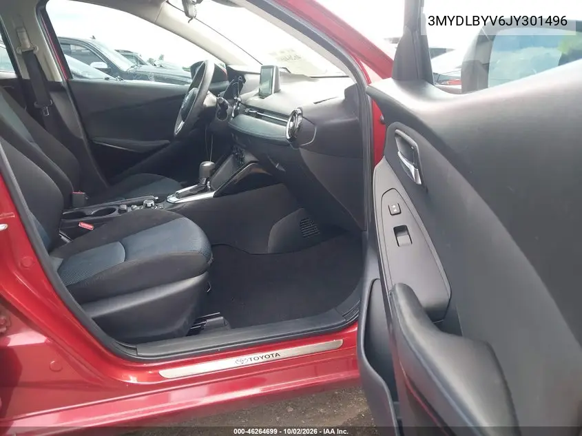 2018 TOYOTA YARIS VIN 3MYDLBYV6JY301496 — фото 5