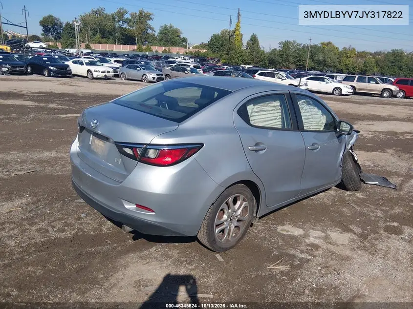 2018 TOYOTA YARIS VIN 3MYDLBYV7JY317822 — фото 4