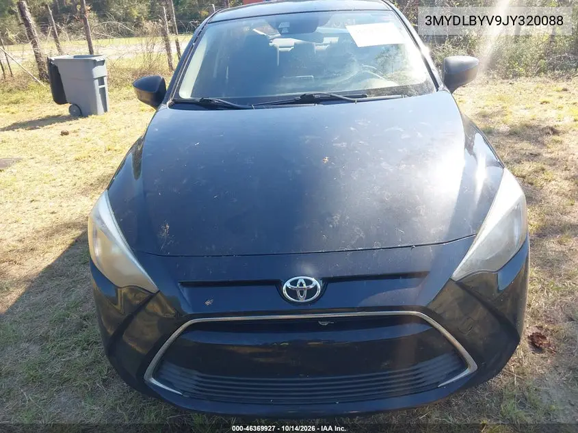 2018 TOYOTA YARIS VIN 3MYDLBYV9JY320088 — фото 12