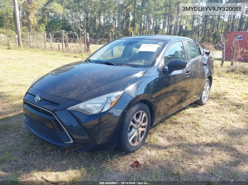 2018 TOYOTA YARIS VIN 3MYDLBYV9JY320088 — фото 3