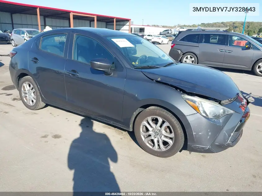 TOYOTA YARIS 2018, VIN 3MYDLBYV7JY328643