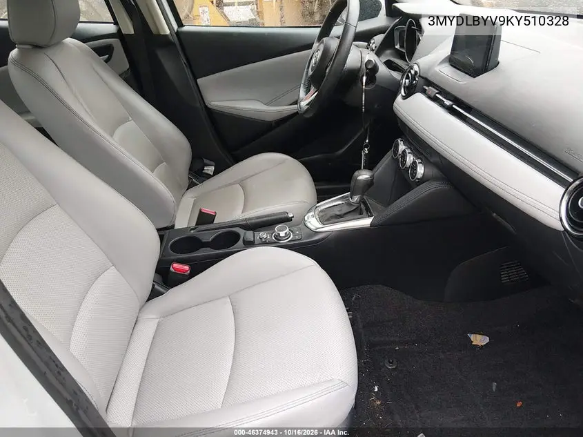 2019 TOYOTA YARIS VIN 3MYDLBYV9KY510328 — фото 5