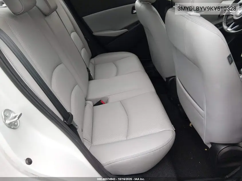 2019 TOYOTA YARIS VIN 3MYDLBYV9KY510328 — фото 8