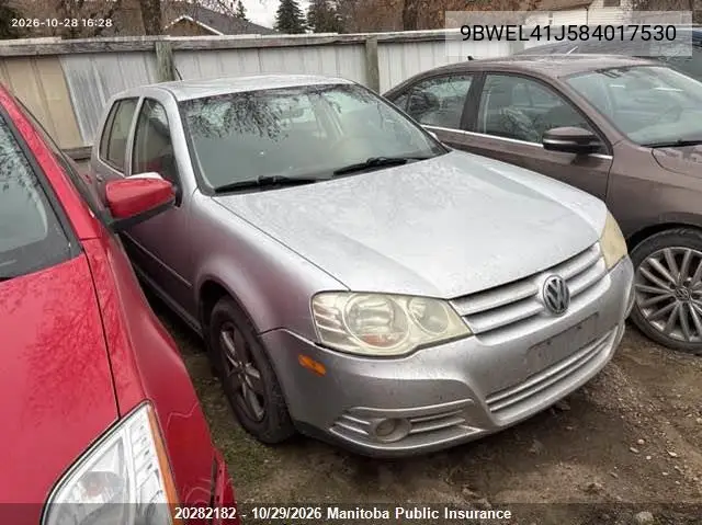 VOLKSWAGEN N/A 2008, VIN 9BWEL41J584017530