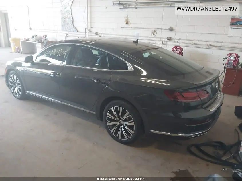 2020 VOLKSWAGEN ARTEON VIN WVWDR7AN3LE012497 — фото 3
