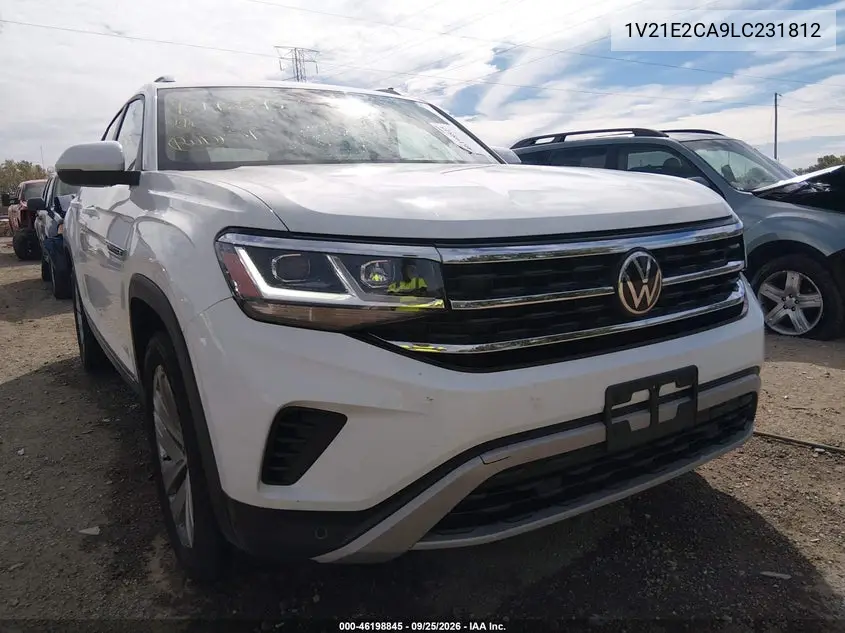 VOLKSWAGEN ATLAS CROSS SPORT 2020, VIN 1V21E2CA9LC231812