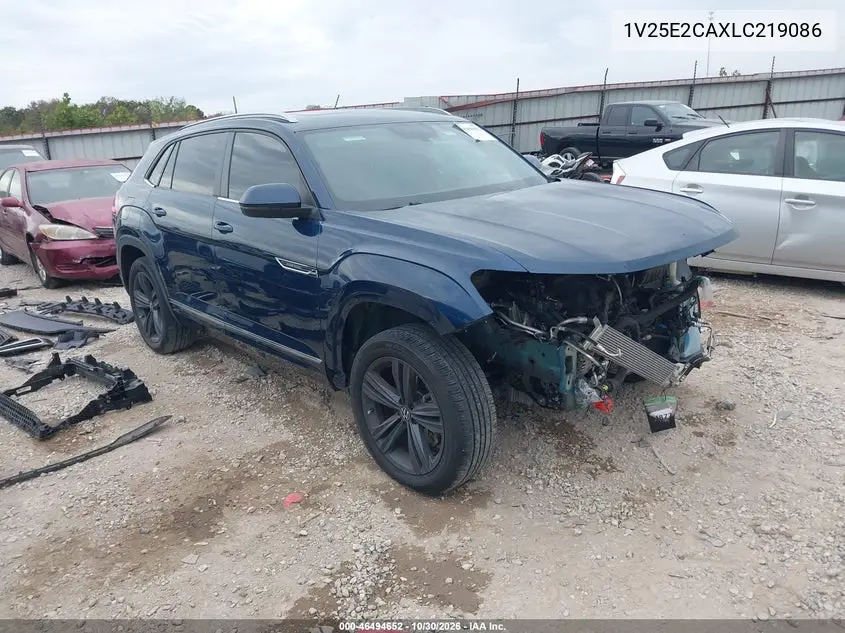 VOLKSWAGEN ATLAS CROSS SPORT 2020, VIN 1V25E2CAXLC219086